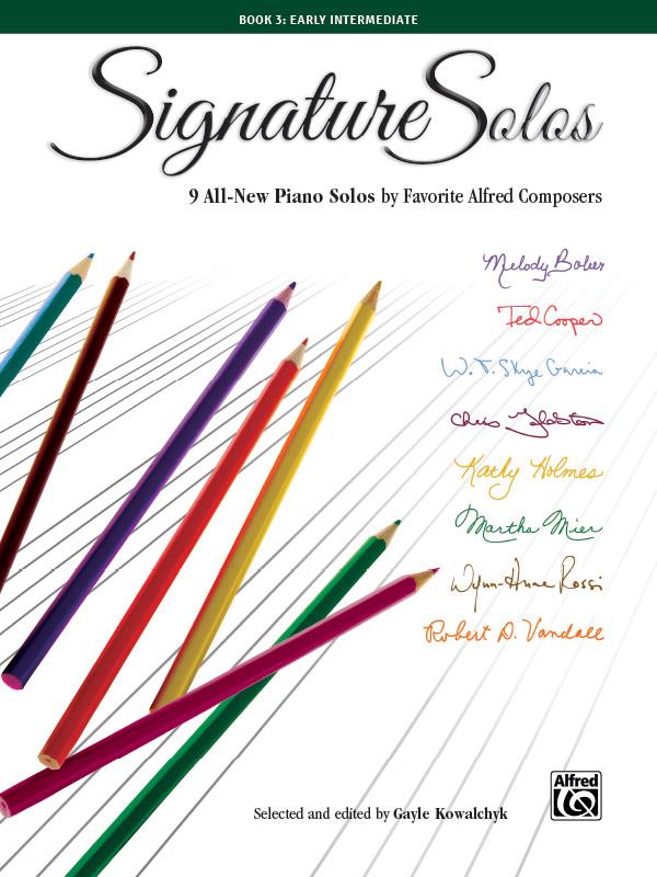 Signature Solos 3(9 All-New Piano Solos by Favorite Alfred Composers)