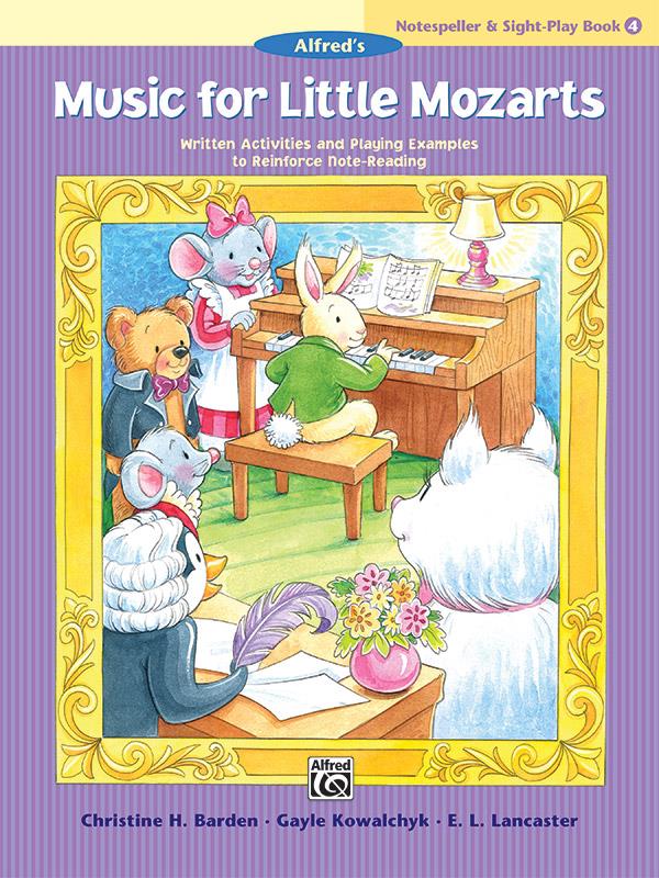 Music For Little Mozarts: Notespeller&Sight-Play 4