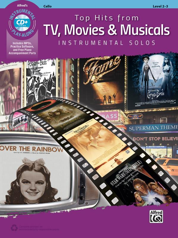 Top Hits from TV, Movies & Musicals (Cello)