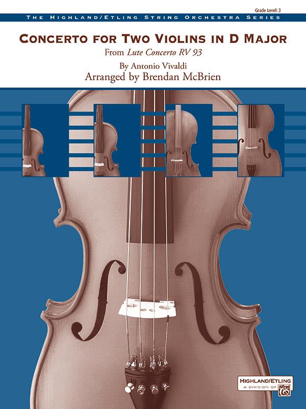 Antonio Vivaldi: Concerto For Two Violins in D Major (Strings)