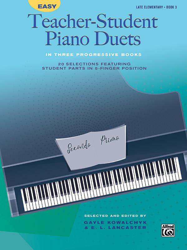 Easy Teacher-Student Piano Duets 3