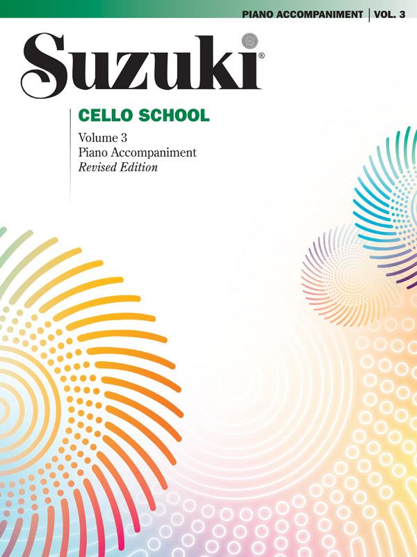 Suzuki Cello School Volume 3 Piano Accompaniment Revised Edition
