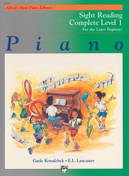 Alfreds Basic Piano Library Sight Reading Book 1