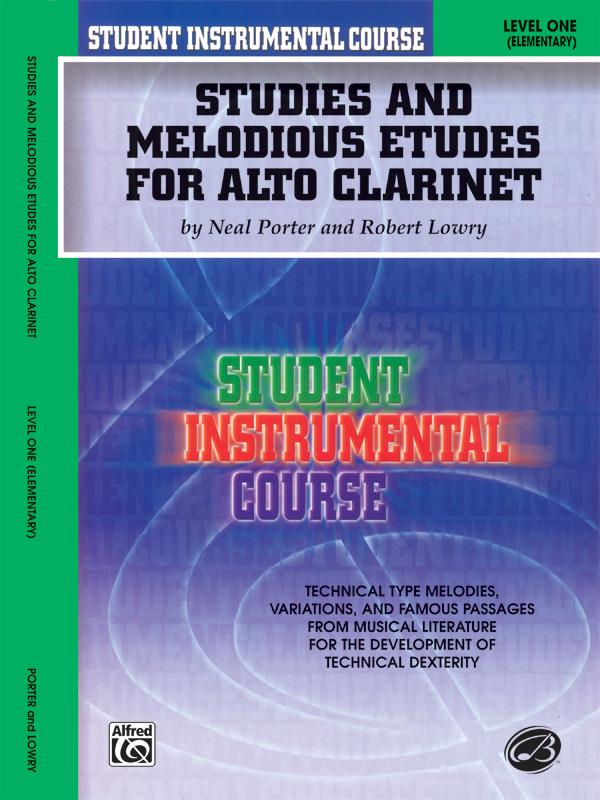 Studies and Melodious Etudes For Alto Clarinet I