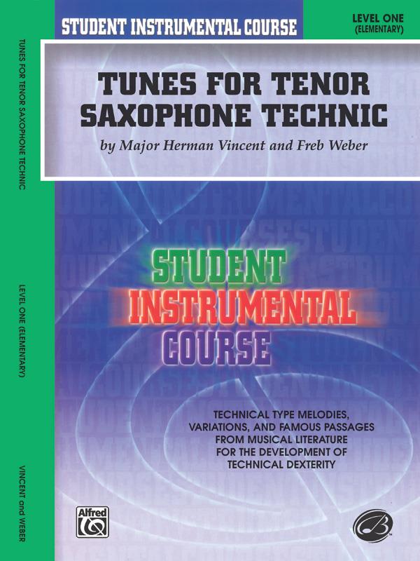 Fred Weber: Tunes for Tenor Saxophone Technic, Level 1