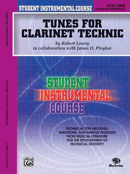 Student Instrumental Course:  Tunes for Clarinet Technic, Level III