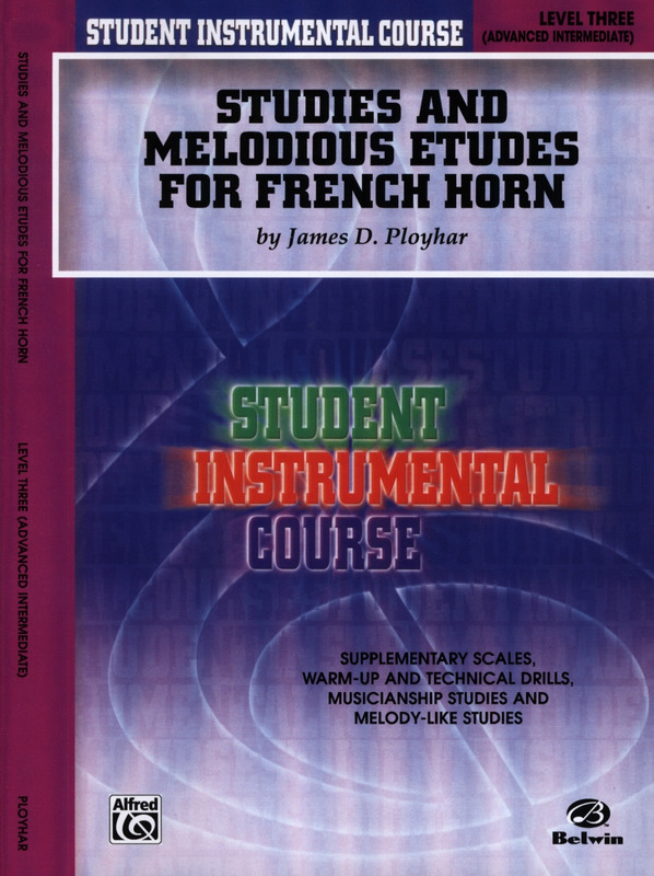 Studies and Melodious Etudes for French Horn Level 3