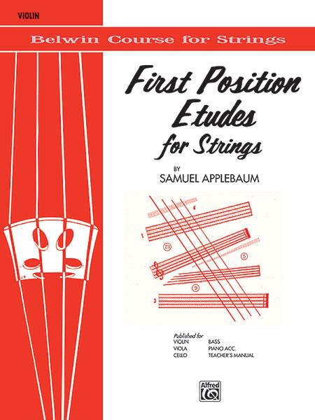 Samuel Applebaum: First Position Etudes For Strings (Viool)