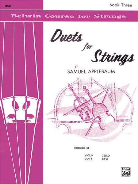 Samuel Applebaum: Duets for Strings, Book III (Kontrabas)