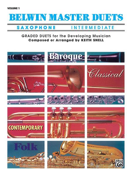 Belwin Master Duets (Saxophone), Intermed Vol. 1