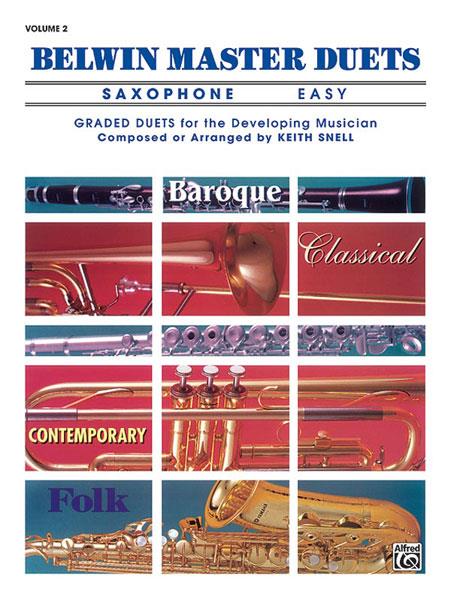 Belwin Master Duets (Saxophone), Easy Volume 2