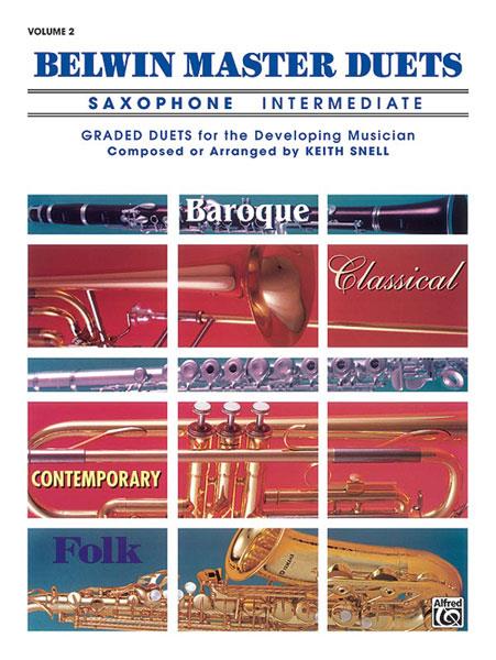 Belwin Master Duets (Saxophone), Intermed Vol. 2