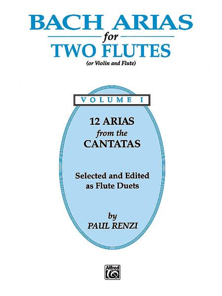 Bach Arias for two Flutes, Volume I