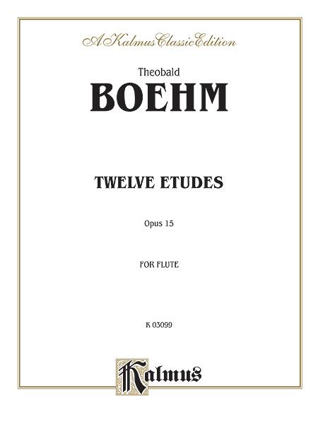 Twelve Studies, Op. 15 for Flute Solo