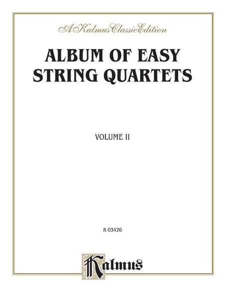 Album of Easy String Quartets, Volume II