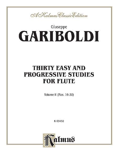 30 Easy and Progressive Studies, Vol. II