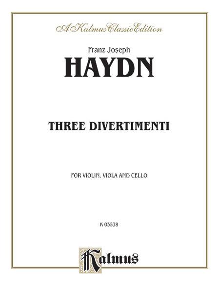 Three Divertimenti