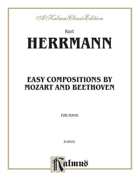 Easy Compositions by Mozart and Beethoven