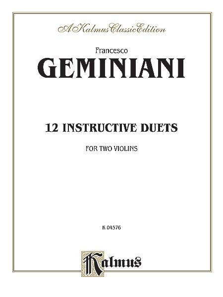 Geminiani: Twelve Instructive Duets