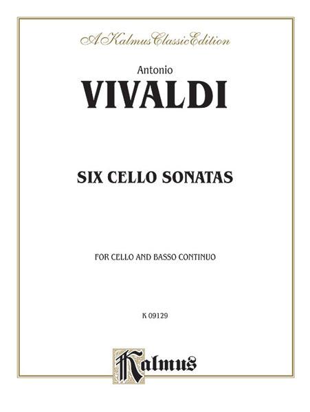 Vivaldi: Six Sonatas For Cello and Basso Continuo