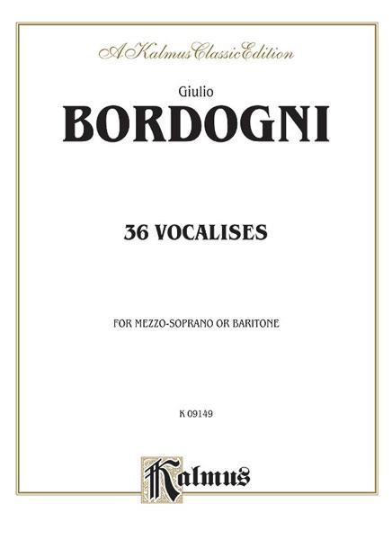 Bordogni: Thirty-six Vocalises in Modern Style