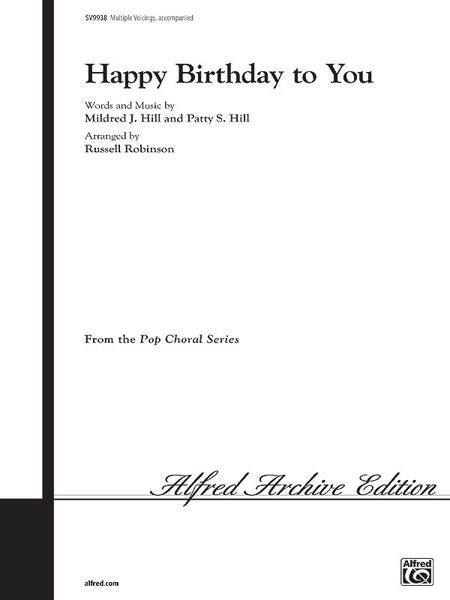 Happy Birthday to you