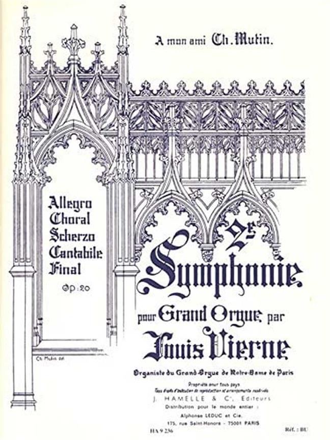 Louis Vierne: Symphonie N02 Op20