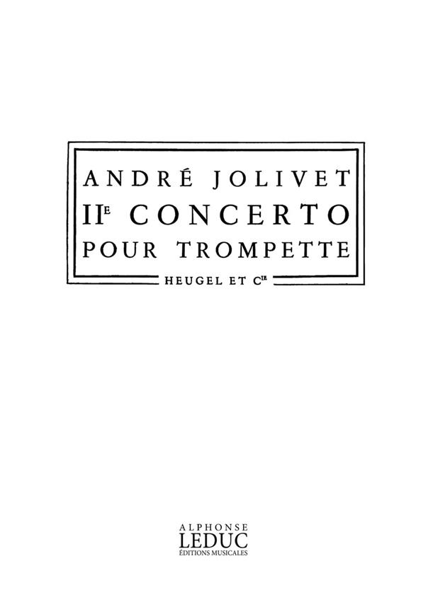 Andre Jolivet: Concerto No.2