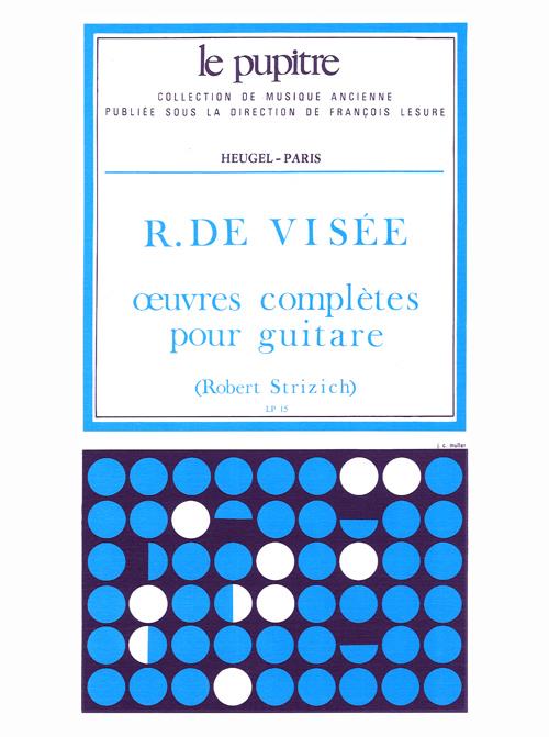 Robert de Visee: Oeuvres completes