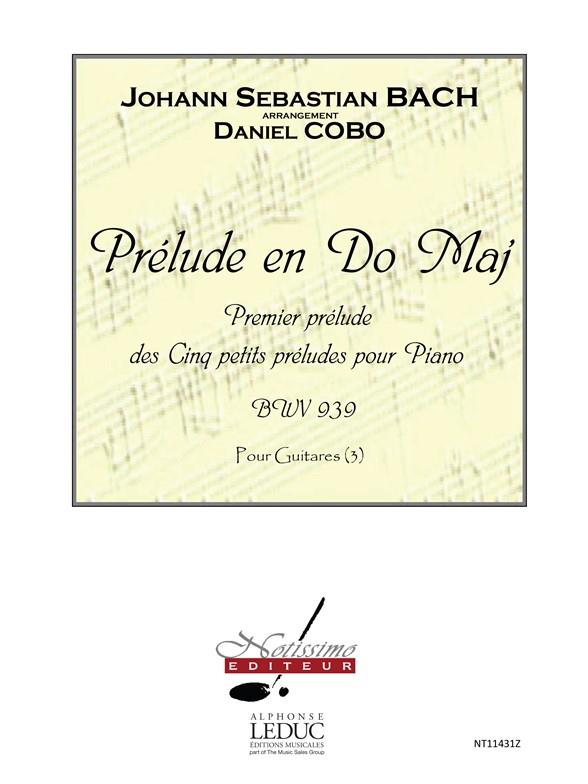 Cobo Prelude In C BWV939 Prelude No 1 3 Guitars