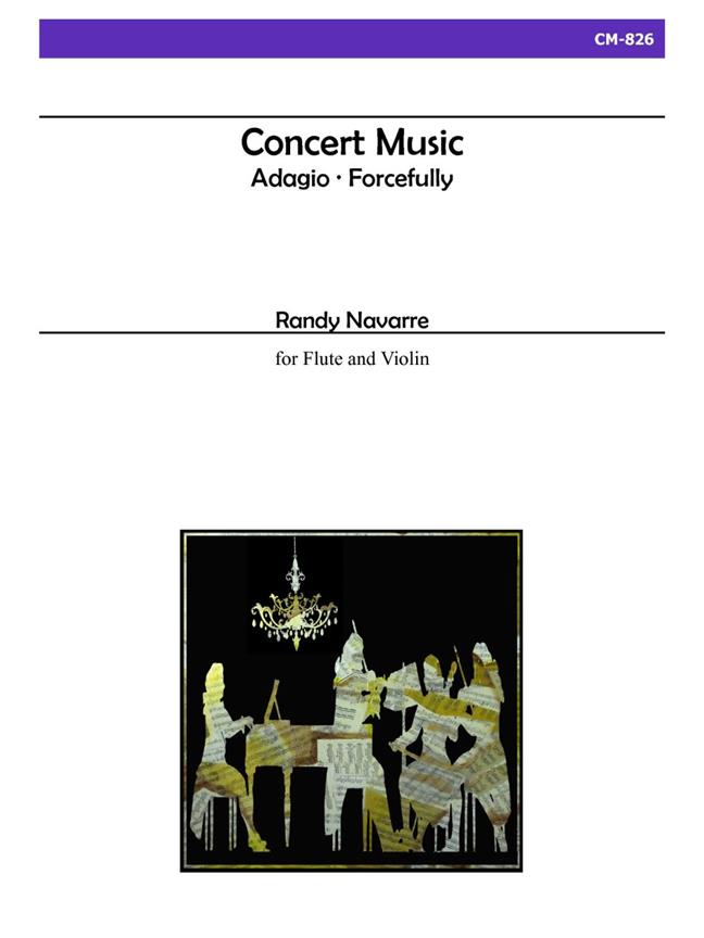 Concert Music For Flute and Violin