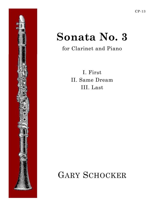 Sonata No. 3 For Clarinet and Piano