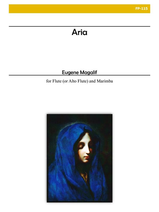 Aria For Flute-Alto Flute and Marimba
