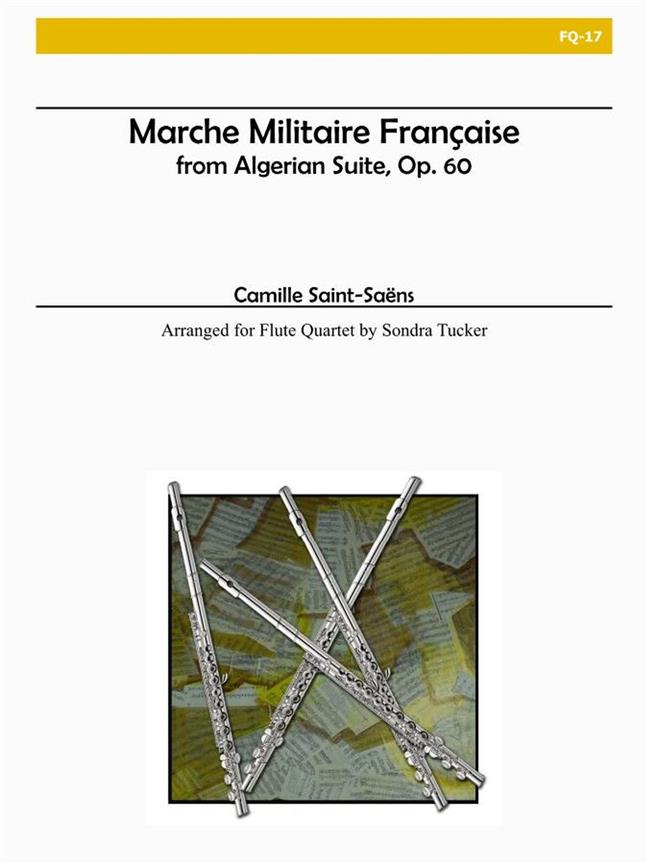 March Militaire Française For Flute Quartet