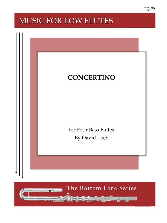 Concertino For Bass Flute Quartet