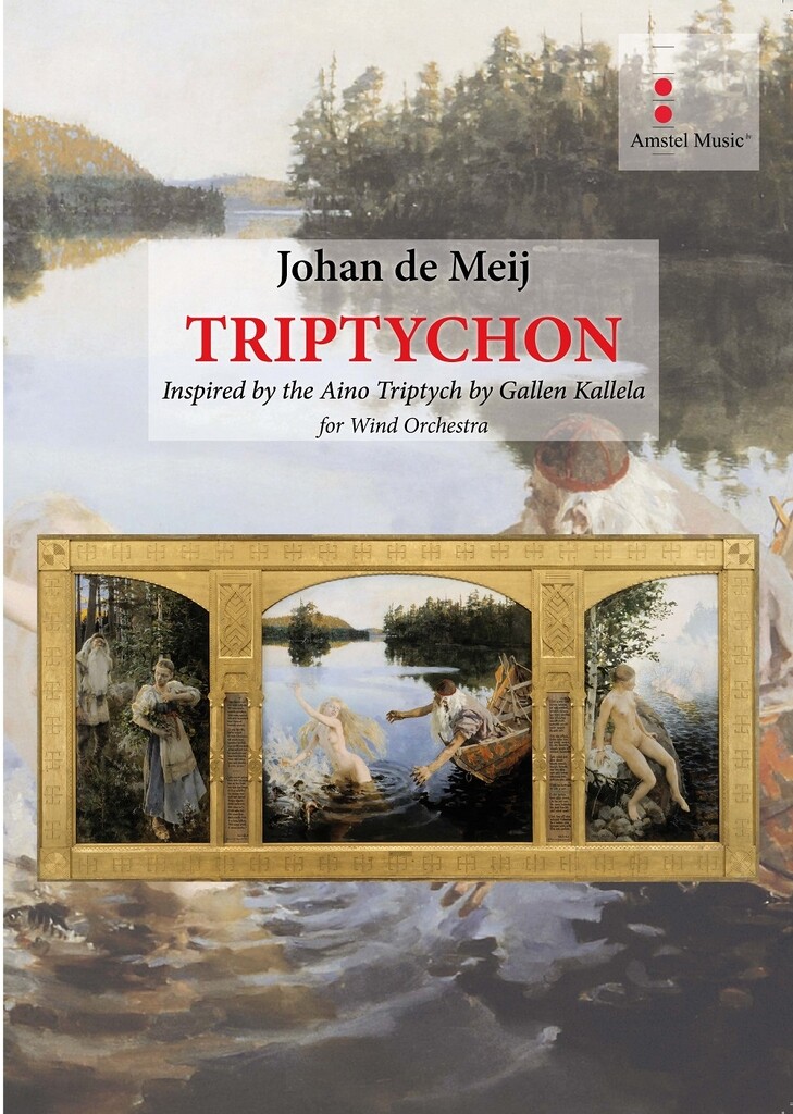 Johan de Meij: Triptychon (Partituur Harmonie)