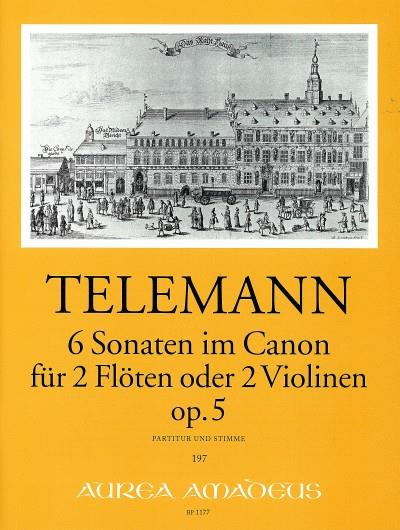Telemann: 6 Sonaten Im Canon Op. 5
