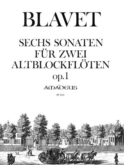 Michael Blavet: 6 Sonaten Op.1