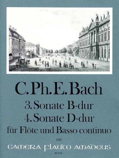 Bach: Sonate 3 Bes Wtq125 & 4 D Wtq126