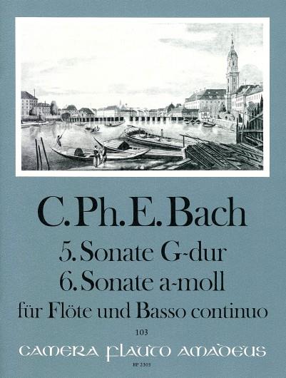 Bach: Sonate 5 G Wtq127 & 6 A Wtq128