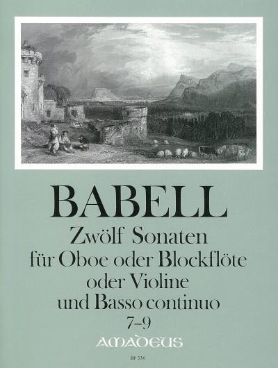 Babell: 12 Sonaten 7-9