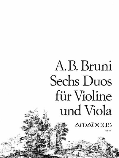 Antonio Bartolomeo Bruni: 6 Duos