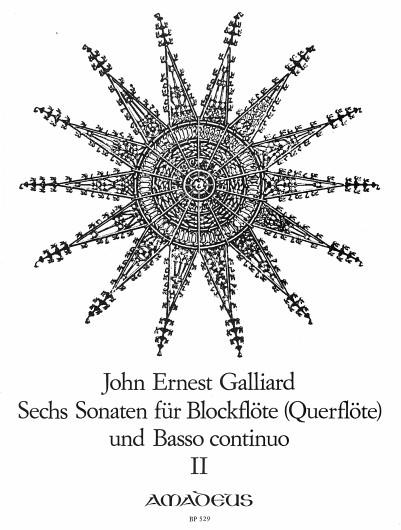 Johann Ernst Galliard: Sonaten(6) 2 (4-6)