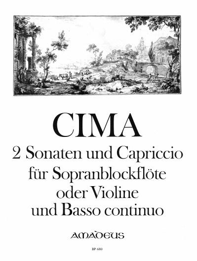 Cima: 2 Sonaten & Capriccio