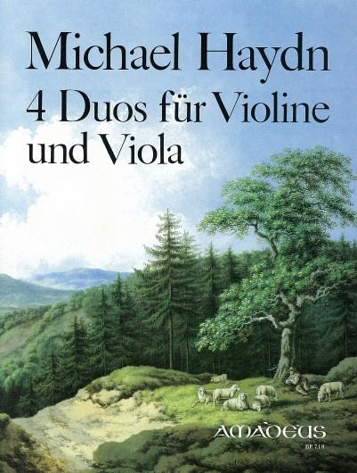 Johann Michael Haydn: Vier Duos for Violine und Viola