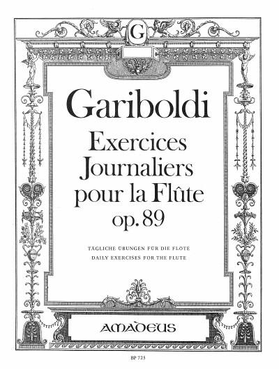Giuseppe Gariboldi: Exercises Journaliers Op.89