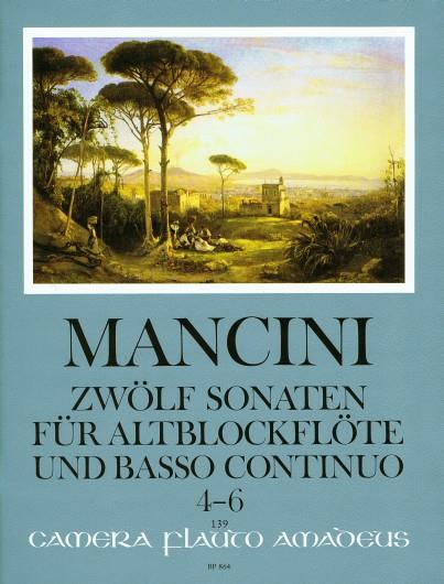 Francesco Mancini: 12 Sonaten Band 2 04-06