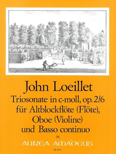 John Loeillet: Triosonate In C-moll Op 2/6