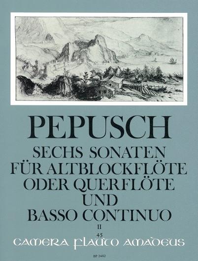 Johann Christoph Pepusch: 6 Sonaten - Band II: Sonaten 4-6