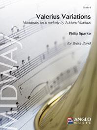 Philip Sparke:Valerius Variations (Partituur Brassband)